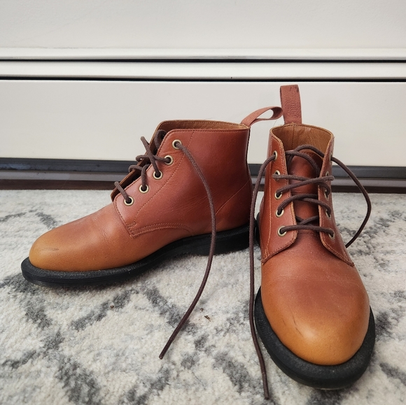 Dr Martens Emmeline Oak Leather Boots Women’s Size US 6 - Picture 2 of 4